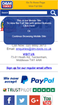 Mobile Screenshot of dm-tools.co.uk